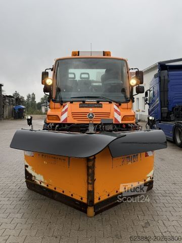 Kipper LKW MERCEDES-BENZ Unimog U400 405/12*Schneepflug+Streuer*TÜV neu