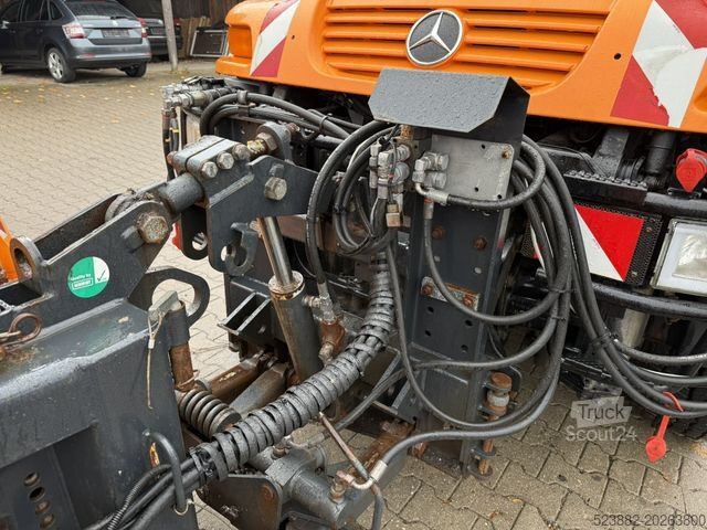 Kipper LKW MERCEDES-BENZ Unimog U400 405/12*Schneepflug+Streuer*TÜV neu
