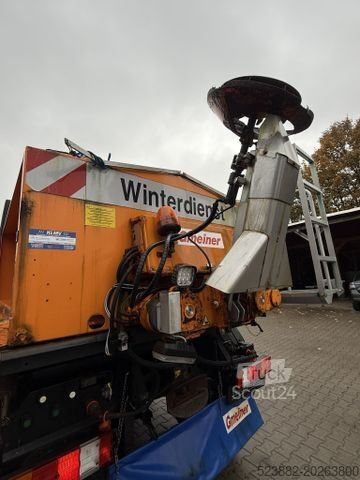 Kipper LKW MERCEDES-BENZ Unimog U400 405/12*Schneepflug+Streuer*TÜV neu