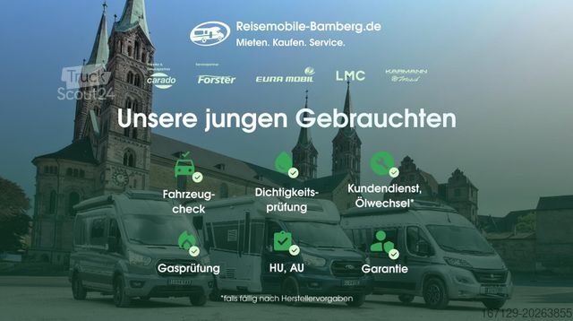 Camping-car semi-intégré CARADO T 338 338 pro+ Markise/Navi/Rf-Kam/TV