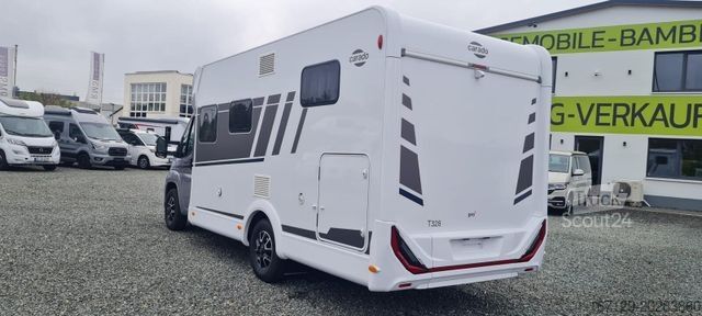 Autorulotă semi-integrată CARADO T 328 5 Sitz und Schlafplätze