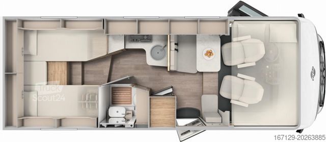 Integriertes Wohnmobil CARADO I 338