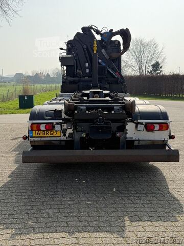 Système de bras à crochet Mercedes-Benz Arocs 3745 8x4 TRIPLE HMF Z KRAAN/HAAK!! ZERO E...