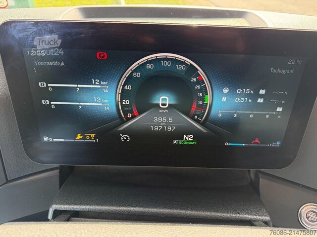 Système de bras à crochet Mercedes-Benz Arocs 3745 8x4 TRIPLE HMF Z KRAAN/HAAK!! ZERO E...