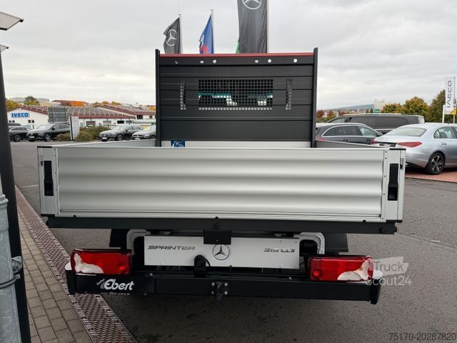 Furgone centinato MERCEDES-BENZ Sprinter 319 CDI 3665 DoKa AHK Klima LED