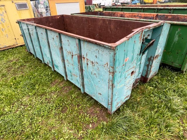 Tovornjak s kavljem za kontejnerje  18cbm Behälter Mulde Abrollcontainer
