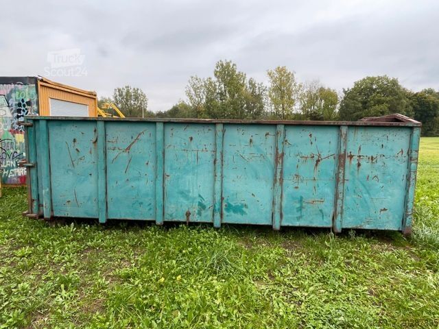 Tovornjak s kavljem za kontejnerje  18cbm Behälter Mulde Abrollcontainer