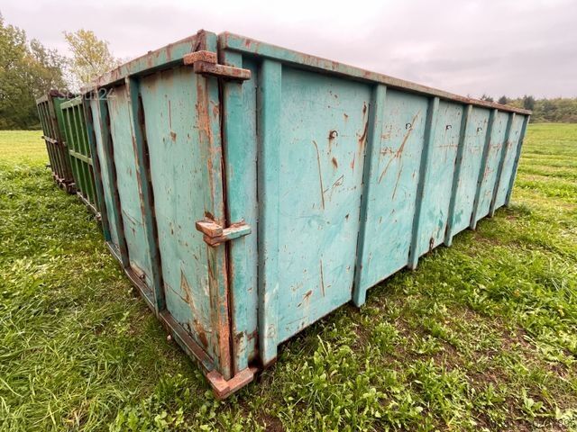 Tovornjak s kavljem za kontejnerje  18cbm Behälter Mulde Abrollcontainer