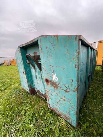 Tovornjak s kavljem za kontejnerje  18cbm Behälter Mulde Abrollcontainer