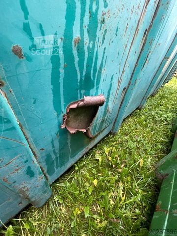 Tovornjak s kavljem za kontejnerje  18cbm Behälter Mulde Abrollcontainer