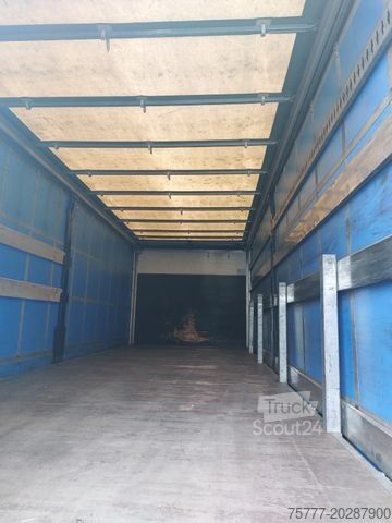 Plattewagen met zeil MERCEDES-BENZ 2543 Antos- Edscha- Portal- TOP