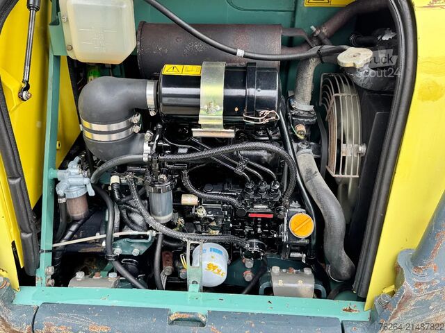 Mini ekskavatorius Yanmar B25V snelwissel + 2 bakken