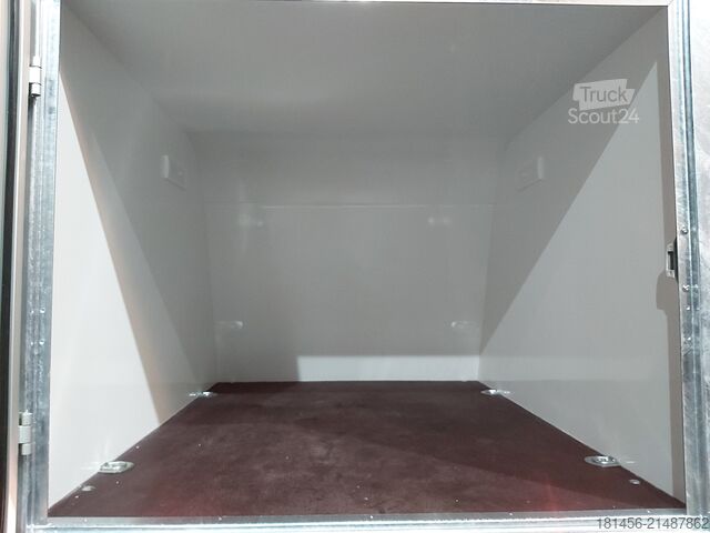 Gesloten opbouw Tomplan aero Isokoffer Mini TF2 145x110x90cm 750kg 100km/H Reling Trittbretter Neu verfügbar