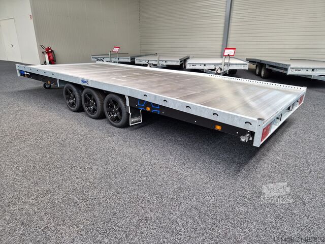 Autotrailer HULCO Carax Go Getter Tridem 3500kg