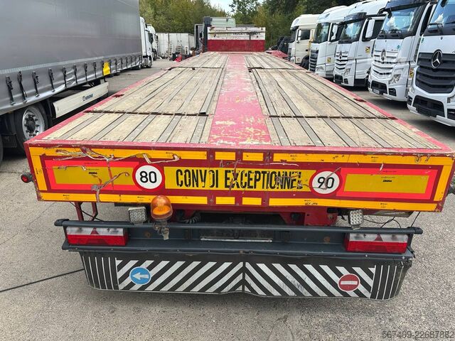 Trailer til platform ES-GE V3D.H3-01-LG    Extendable Flatbed/Platform Sem...