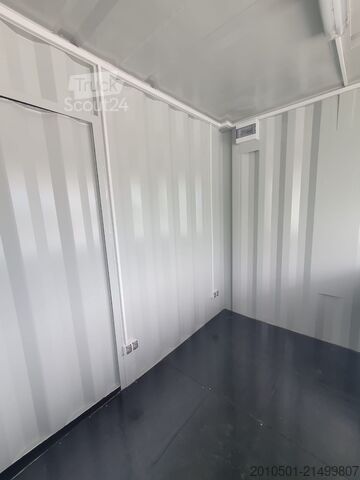 Speciale container 10 Fuß Barcontainer Imbisscontainer Eventcontainer KONTENER RAL9005