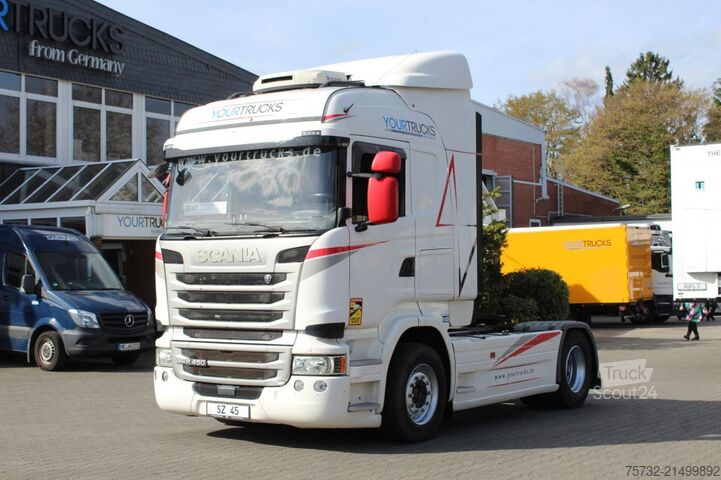Tracteur routier standard Scania R 450 Retarder   Standklima   2 Tanks   Navi
