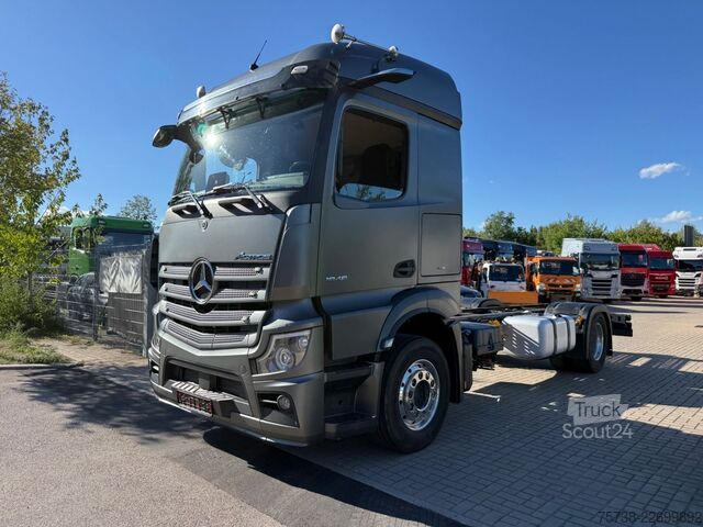 Sunkvežimio važiuoklė MERCEDES-BENZ Actros 1848 L Fahrgestell/BLATT-LUFT/StramSpace