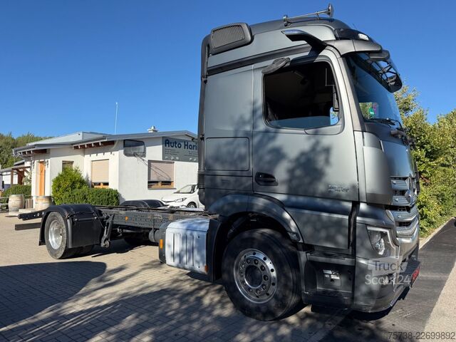 Sunkvežimio važiuoklė MERCEDES-BENZ Actros 1848 L Fahrgestell/BLATT-LUFT/StramSpace