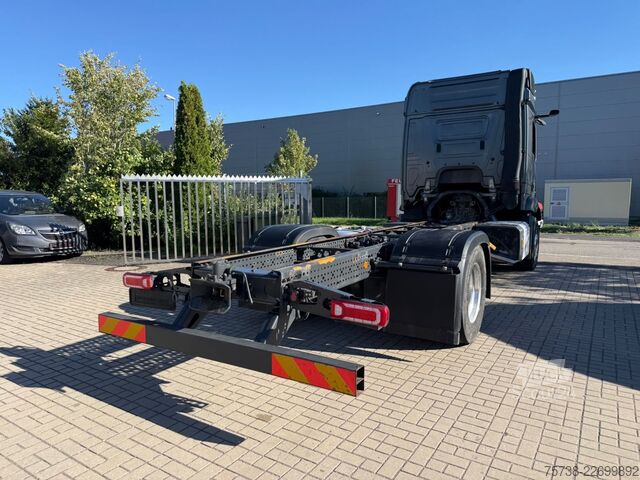 Sunkvežimio važiuoklė MERCEDES-BENZ Actros 1848 L Fahrgestell/BLATT-LUFT/StramSpace