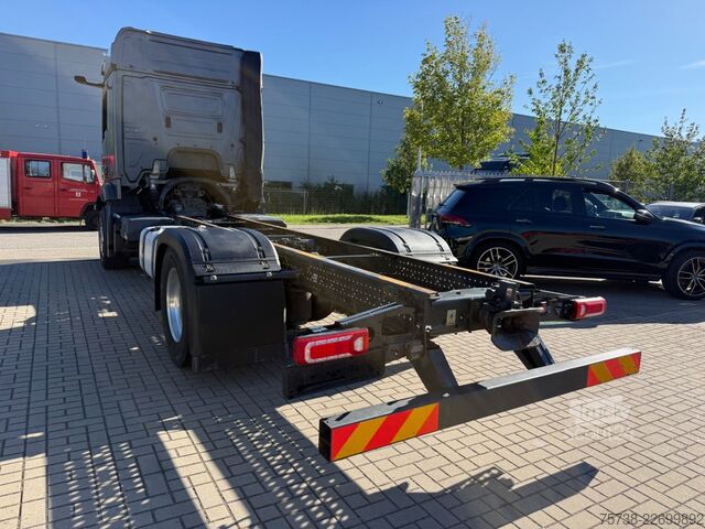 Sunkvežimio važiuoklė MERCEDES-BENZ Actros 1848 L Fahrgestell/BLATT-LUFT/StramSpace