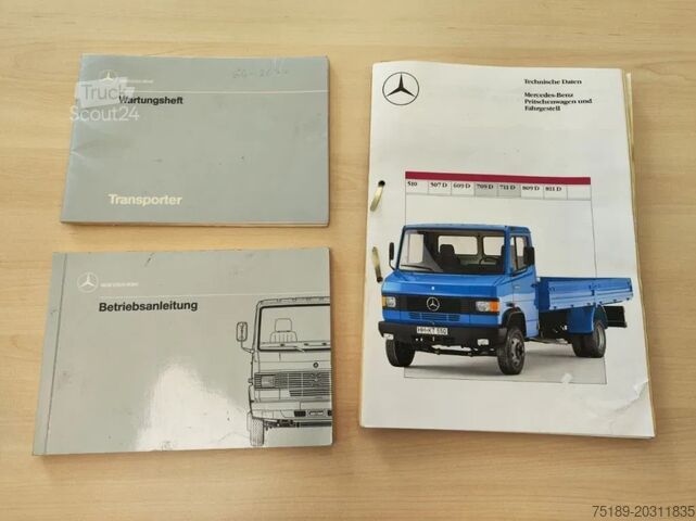 Шасси с кабиной Mercedes-Benz 811 D EX Feuerwehr Only 10.000 KM Like New!
