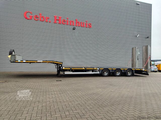 Puoliksi matalalataava Faymonville Maxtrailer F-S43-1AAF Bridge Ramps!