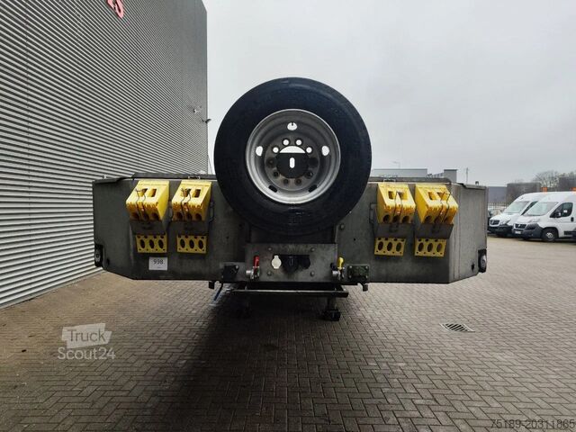 Puoliksi matalalataava Faymonville Maxtrailer F-S43-1AAF Bridge Ramps!