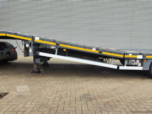 Puoliksi matalalataava Faymonville Maxtrailer F-S43-1AAF Bridge Ramps!