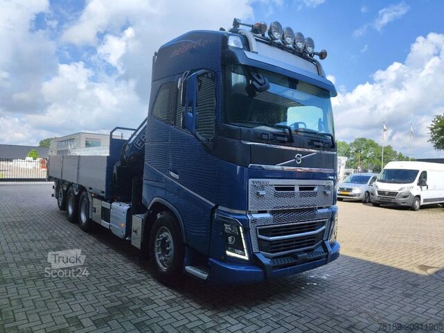 Tovornjak z žerjavom Volvo FH 16 650 8x4 Tridem Euro 6 Fassi F315
