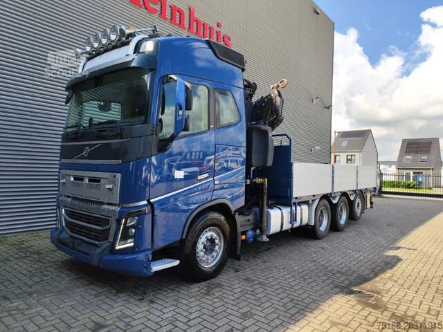 Φορτηγό γερανού Fassi F315 Volvo FH 16 650 8x4 Tridem Euro 6