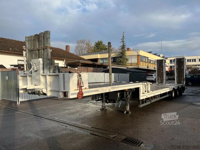 Alacsony rakodó Nooteboom MCO-48*SANH*Tieflader*3xLenkachsen*hydraulische...