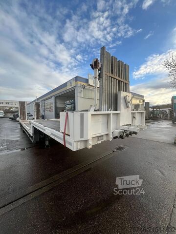 Alacsony rakodó Nooteboom MCO-48*SANH*Tieflader*3xLenkachsen*hydraulische...