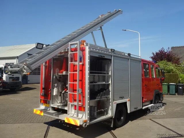 Hasičské auto MAN LE 220C GODIVA POMP 2000 LITER TANK,MANUAL GEARBOX