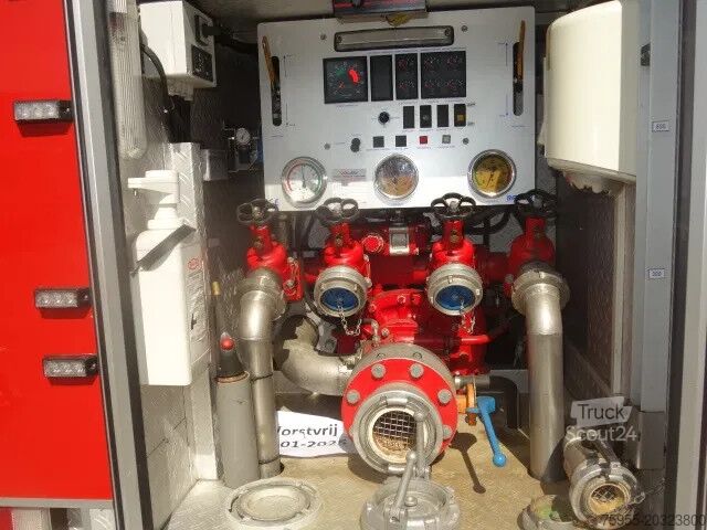 Hasičské auto MAN LE 220C GODIVA POMP 2000 LITER TANK,MANUAL GEARBOX