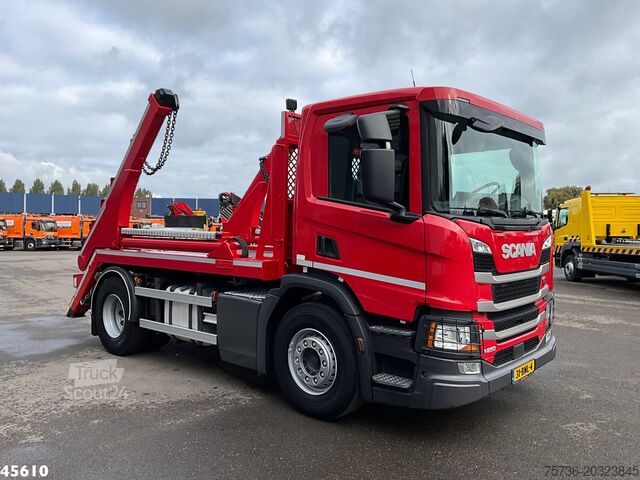 Système de bras de portail Scania P 250 Euro 6 Hyvalift 14 Ton portaalarmsysteem ...