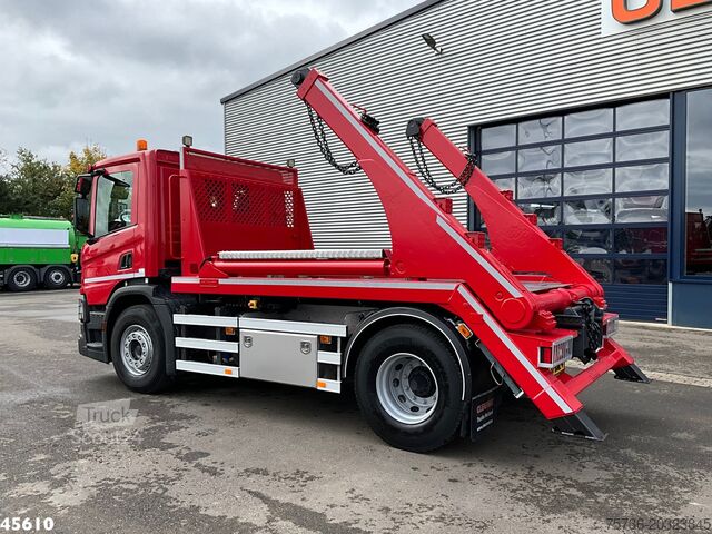 Système de bras de portail Scania P 250 Euro 6 Hyvalift 14 Ton portaalarmsysteem ...
