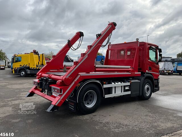 Système de bras de portail Scania P 250 Euro 6 Hyvalift 14 Ton portaalarmsysteem ...