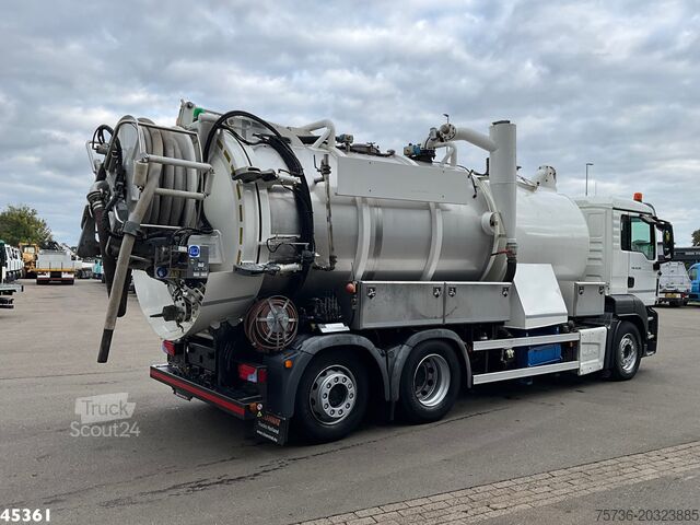 Zuigvoertuig MAN TGS 26.320 Euro 6 Amphitec 12 m³ Combi