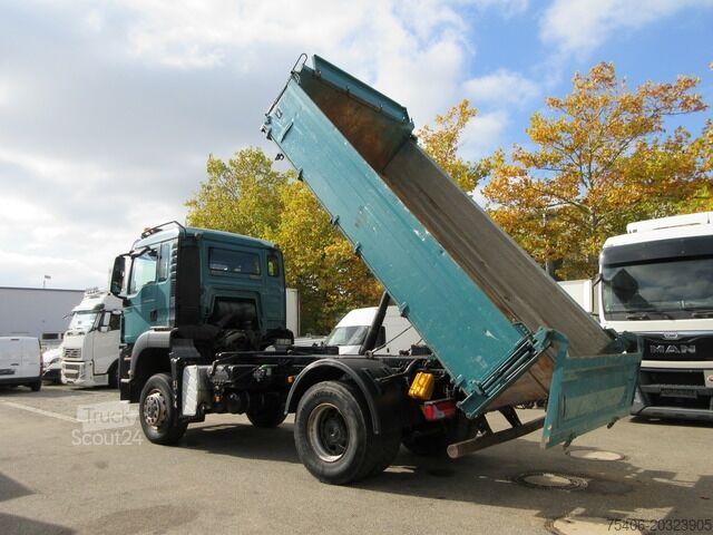 Tovornjak prekucnik man TGS 18.360 4x4 BB AHK, Anbauplatte