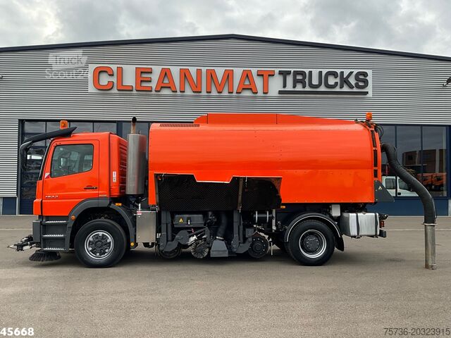 Feiemaskin Mercedes-Benz Axor 1833 4x4 Schörling SORF Schienenreinigungs...