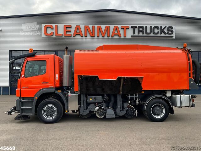 підмітальна машина Mercedes-Benz Axor 1833 4x4 Schörling SORF Schienenreinigungs...