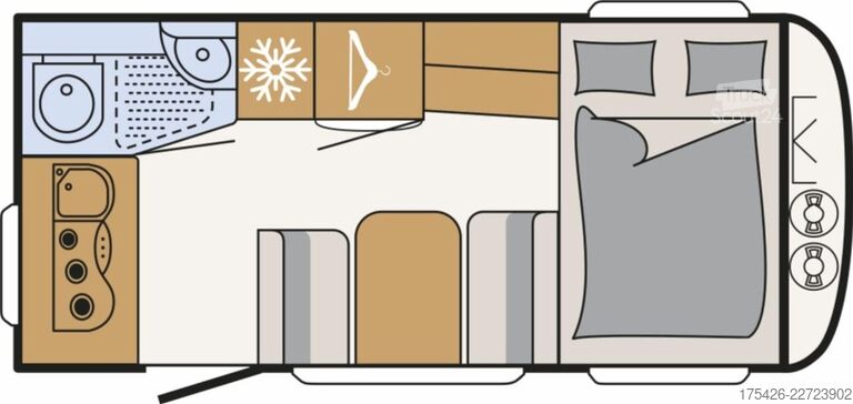 Caravan DETHLEFFS c-joy Active 420 QSH *Active-Paket*Bad-Fenster*
