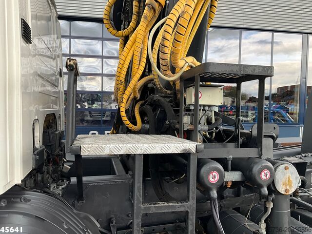 نظام ذراع الخطاف Scania P 380 Terex 14 Tonmeter laadkraan