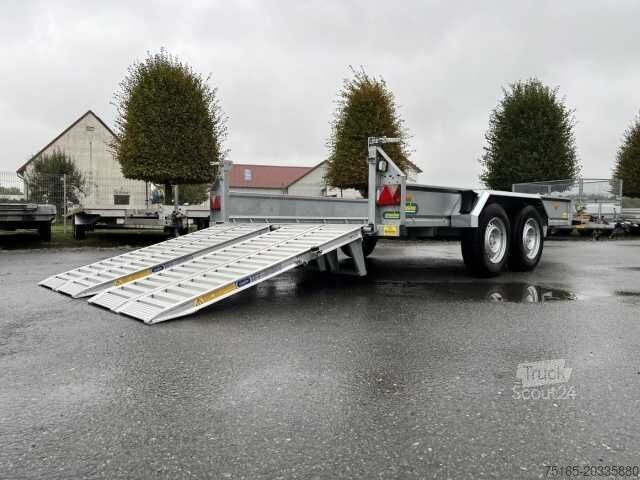 Remolque Unsinn FZ-Technik UBA 3536-14-1800 4 Rampen Maschinentransporter