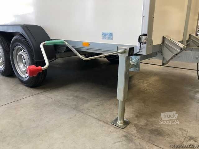 Ledus piekabe WM Meyer AZK 3534/156 2 Rohrbahnen Kühlanhänger