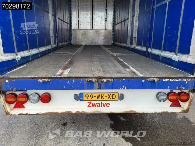 Curtain sided Zwalve A.M.20 2 axles APK 04/26 Liftas