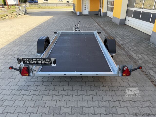 Automobilių pervežimo priekaba Martz Plattform kippbar 295cm x 163cm 1,3T