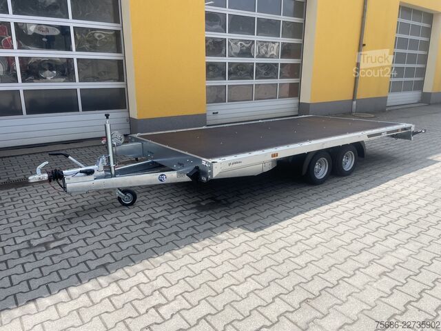 ρυμουλκούμενο μεταφοράς αυτοκινήτων Martz 406cm x 211cm 2,7T + Rampen + Seilwinde