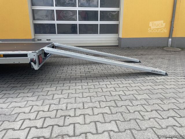 ρυμουλκούμενο μεταφοράς αυτοκινήτων Martz 406cm x 211cm 2,7T + Rampen + Seilwinde